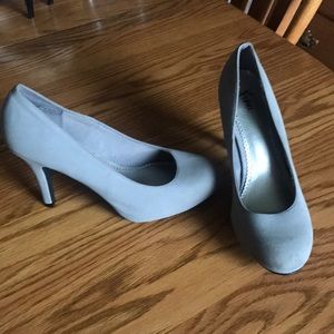 Size 8 Grey 'Fioni' 3 inch heels